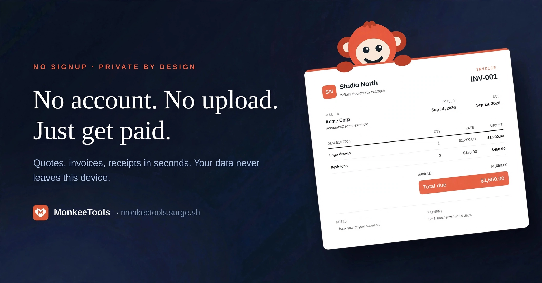 MonkeeTools social card